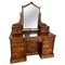 Antique Victorian Burr Walnut Dressing/Vanity Table from Maple & Co. 1