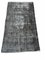 Overdyed Turkish Vintage Wool Gray Rug, Image 10