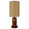 Small Découpage Table Lamp in Hollywood Regency Style 1