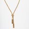 French 18 Karat Yellow Gold Orvet Mesh and Tassels Necklace, 1950s 6