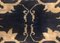 Blau-weißer Phoenix Floreal Teppich, 19. Jh., 1870er 12