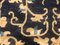 Blau-weißer Phoenix Floreal Teppich, 19. Jh., 1870er 8