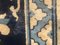 19th Century Blue & White Phoenix Floreal Rug, 1870s, Image 17