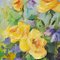 Liliane Paumier, Yellow Roses and Bluebells, 2018 1