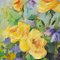 Liliane Paumier, Yellow Roses and Bluebells, 2018, Image 1