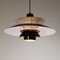 Danish Olive Black Anniversary Edition PH50 Ceiling Lamp by Poul Henningsen for Louis Poulsen, 2008, Image 3
