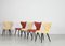 Chairs with Leatherette Upholstery from Thonet, 1950s, Set of 6, Image 4