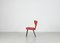 Stühle mit Bezug aus Kunstleder von Thonet, 1950er, 6er Set 9