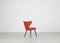 Stühle mit Bezug aus Kunstleder von Thonet, 1950er, 6er Set 13