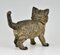 Antique Vienna Bronze Sculpture of a Cat from Bergman, 1900s 7