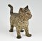 Antike Wiener Bronze Skulptur einer Katze von Bergman, 1900er 8