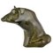 Bronzeskulptur eines Wildschweins, Claude Lhoste, 1993 1