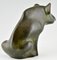 Bronze Sculpture of a Wild Boar, Claude Lhoste, 1993 4