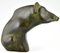 Bronze Sculpture of a Wild Boar, Claude Lhoste, 1993 5