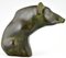 Bronzeskulptur eines Wildschweins, Claude Lhoste, 1993 5