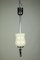 Art Deco Chrome & Glass Pendant Bar Lamp, 1930s 9