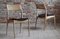 Dining Chairs Reupholstered in Kvadrat Fabric by Edmund Homa for Gościcińskie Fabryki Mebli, Set of 4, Image 2