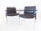 Leather Series 8400 Lounge Chairs by Jorgen Kastholm for Kusch+Co, Set of 2, Image 2