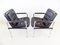 Leather Series 8400 Lounge Chairs by Jorgen Kastholm for Kusch+Co, Set of 2 8