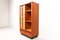 Vintage Danish Teak Cabinet with Tambour Front, 1950s, Image 3