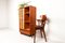 Vintage Danish Teak Cabinet with Tambour Front, 1950s, Image 12