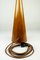 Lámpara de mesa diábolo vintage de teca con varilla telescópica, años 60, Imagen 7