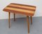 Walnut & Ash Table and Stools, 1950s, Set of 3, Image 3