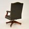 Antique Georgian Style Leather Desk Chair, Image 8