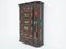 Armoire Antique Peinte en Cadeau de Mariage, Appenzell, Suisse, 1843 3