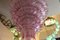 Lampadario a forma di palmette rosa di Barovier & Toso, Immagine 12