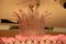 Pinke Palmette Kronleuchter von Barovier & Toso 18