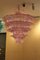 Lampadario a forma di palmette rosa di Barovier & Toso, Immagine 21