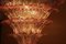 Pink Palmette Chandelier from Barovier & Toso 3