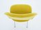 Armless Executive Chair with Tubular Legs by Eero Saarinen for Herman Miller, USA, 1960s 2