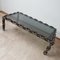 Large Belgian Brutalist Iron Chain Coffee Table 3