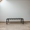 Large Belgian Brutalist Iron Chain Coffee Table 1