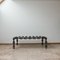 Large Belgian Brutalist Iron Chain Coffee Table, Image 1