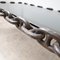 Large Belgian Brutalist Iron Chain Coffee Table 5