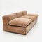 Suede Leather 711 Sofa Bed by Tito Agnoli for Cinova, 1960s, Image 1