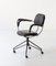 Italian Black Metal and Leatherette Desk Chair by Gastone Rinaldi for Rima 5