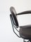 Italian Black Metal and Leatherette Desk Chair by Gastone Rinaldi for Rima, Image 3
