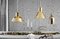 Gold Mirrored Factory Pendant Lamp from Mineheart, Image 2
