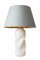 Little Crush II Table Lamp with White Base & Grey Shade from Mineheart 1