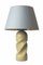 Little Crush II Table Lamp with Taupe Base & Grey Shade from Mineheart 1
