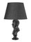Black Waterloo Table Lamp with New Shade from Mineheart, Image 2