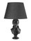 Black Waterloo Table Lamp with New Shade from Mineheart 1