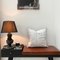 Black Waterloo Table Lamp with New Shade from Mineheart 3