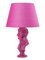 Pinke Waterloo Tischlampe mit pinkem Schirm von Mineheart 2
