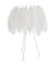 All White Feather Table Lamp from Mineheart 1