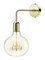 Gold King Edison Wandlampe von Mineheart 1